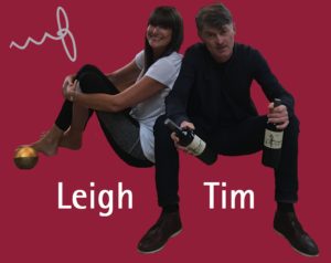 Leigh & Tim at Yoga & Wine at Worth Brothers Wines Derby